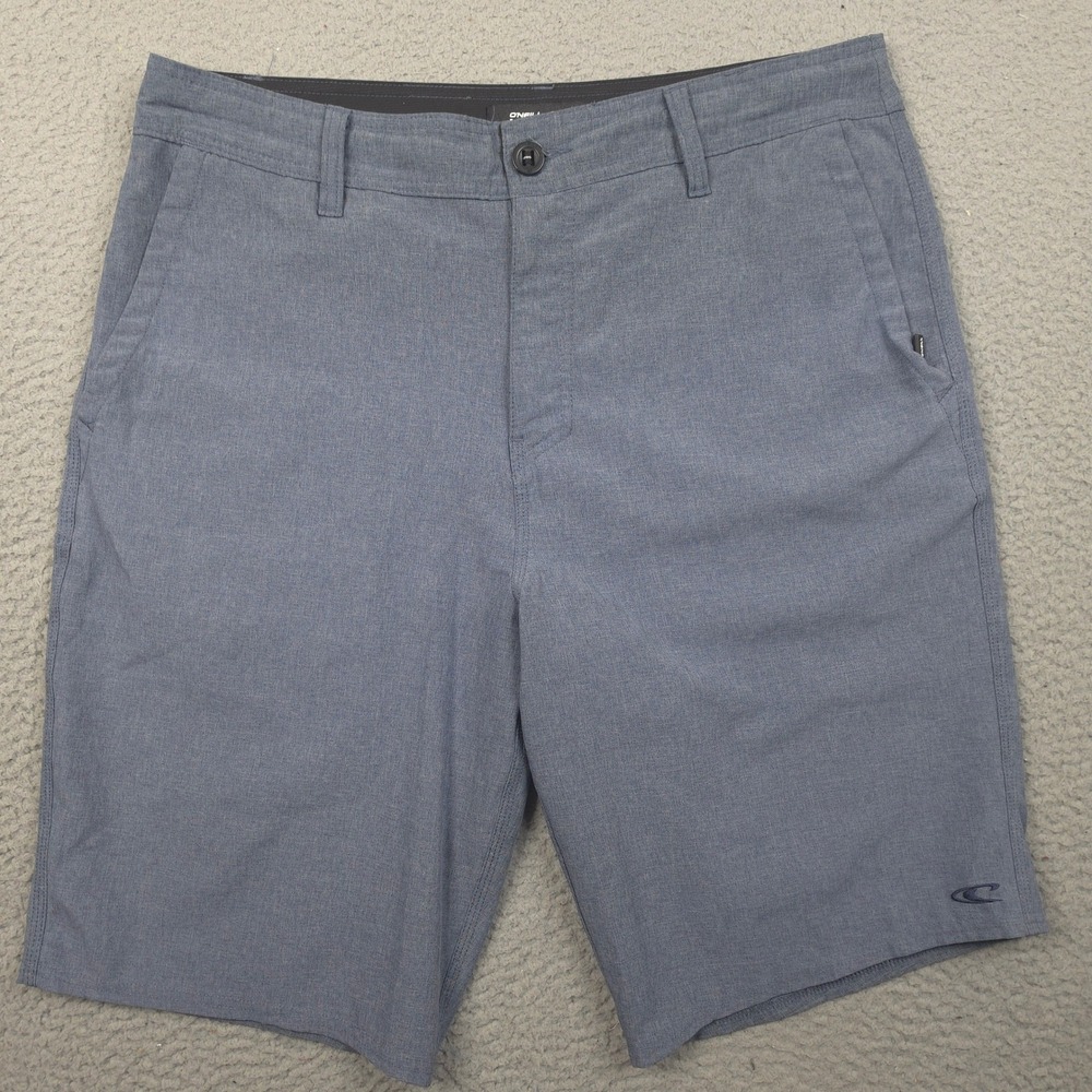 O'Neill Hybrid Board‎ Shorts Mens 34 Blue Swim Stretch Drawstring Beach Surf